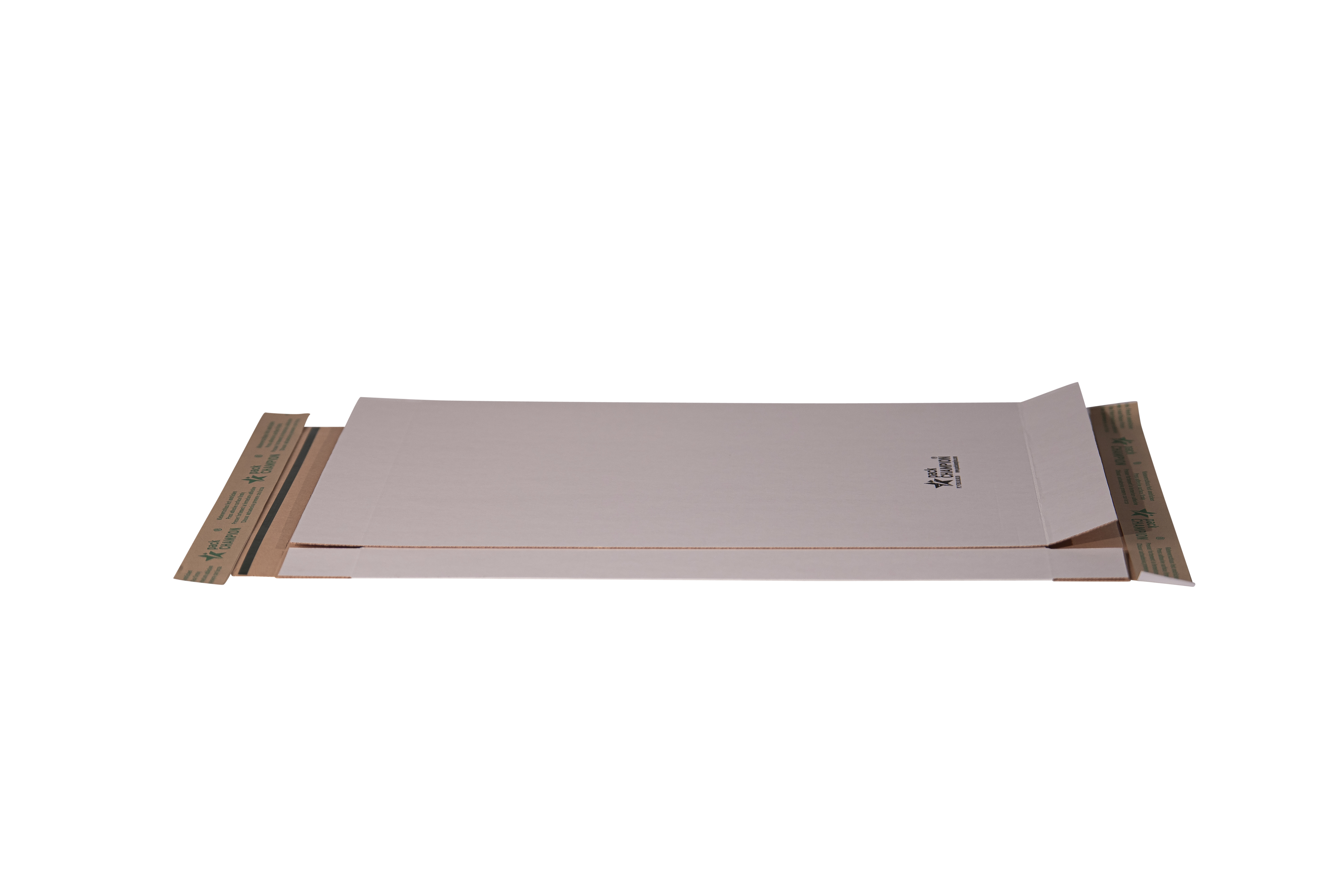 CO2-MASTER brievenbusdoos weiß met 2x zelfklevende sluiting en scheurstrip 430x310x15 mm